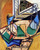 The Marble Topped Console Table By Juan Gris