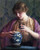 The Oriental Jar By William Macgregor Paxton By William Macgregor Paxton