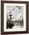 The Port, Fecamp By Eugene Louis Boudin By Eugene Louis Boudin