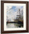 The Port, Ships At Dock By Eugene Louis Boudin By Eugene Louis Boudin