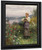 The Rose Garden By Daniel Ridgway Knight By Daniel Ridgway Knight