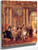 The Round Table Of Frederick Ii At Sanssouci By Adolph Von Menzel By Adolph Von Menzel