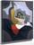 The Table With The Red Cloth By Juan Gris