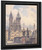 The Tyn Cathedral In Prague By Rudolf Von Alt