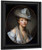The White Hat By Jean Baptiste Greuze By Jean Baptiste Greuze