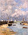 Trouville, The Jetties, Low Tide 1 By Eugene Louis Boudin By Eugene Louis Boudin