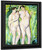 Two Nudes By Alfred Henry Maurer By Alfred Henry Maurer