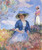 Two Young Women In The Field By Henri Lebasque By Henri Lebasque