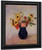 Vase Of Flowers10 By Odilon Redon By Odilon Redon