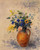 Vase Of Flowers19 By Odilon Redon By Odilon Redon