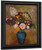 Vase Of Flowers20 By Odilon Redon By Odilon Redon
