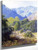 View In The San Gabriel Mountains By Guy Orlando Rose