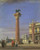 View Of The Piazzetta Near The Square Of St Mark, Venice By Richard Parkes Bonington