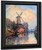 Windmill On The Meuse, Holland By Albert Lebourg By Albert Lebourg