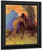 Woman And Centaur By Odilon Redon By Odilon Redon