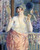 Woman Before A Mirror 1 By Frederick Carl Frieseke By Frederick Carl Frieseke