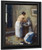Woman Washing By Robert Spencer