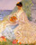 Woman With A Flower Basket By Frederick Carl Frieseke By Frederick Carl Frieseke