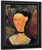 Woman With Velvet Ribbon By Amedeo Modigliani By Amedeo Modigliani