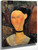 Woman With Velvet Ribbon By Amedeo Modigliani By Amedeo Modigliani