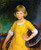 Young Girl In Yellow By Charles W. Hawthorne