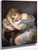 Young Girl With Dove By Jean Baptiste Greuze By Jean Baptiste Greuze