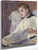 Young Lady Reading By Jose Maria Velasco Young Lady Reading By Jose Maria Velasco
