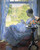 Young Woman Sewing By Gari Melchers