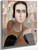 Young Woman With A Pipe By Alice Bailly By Alice Bailly