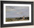 A Beach Scene At Trouville By Eugene Louis Boudin