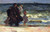 A Family At The Beach By Edward Potthast
