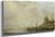 A River Scene With Distant Windmills By Aelbert Cuyp By Aelbert Cuyp