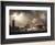 A Ship Run Aground In Whitehaven Harbor By Robert Salmon A Ship Run Aground In Whitehaven Harbor By Robert Salmon