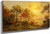 Autumn Landscape View Of Greenwood Lake By Jasper Francis Cropsey By Jasper Francis Cropsey