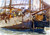 Boats, Venice By John Singer Sargent By John Singer Sargent