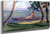 Boy In Canoe Passing In Front Of Our House, Vaiala, Samoa By John La Farge By John La Farge