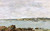 Brittany, Riverscape By Eugene Louis Boudin