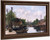 Canal In Rotterdam 2 By Eugene Louis Boudin