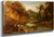 Cattle Crossing A Stream And A Man Fishing By Thomas Sidney Cooper By Thomas Sidney Cooper