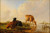 Cattle Grazing On The Riverbank By Thomas Sidney Cooper By Thomas Sidney Cooper