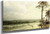 Cedars On The Shore Near Atlantic City By William Trost Richards By William Trost Richards