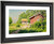 Children By The Cottage By Johan Krouthen Children By The Cottage By Johan Krouthen