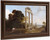 Columns In An Italianate Landscape By Claude Lorrain By Claude Lorrain