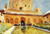 Court Of The Myrtles, Alhambra By Charles W. Hawthorne