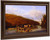 Crossing Cattle For Lumbering Purposes By Cornelius Krieghoff By Cornelius Krieghoff
