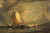 Danish Craft On The Elbe, Blankenese, Germany, Low Water By Edward William Cooke, R.A.