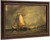 Danish Craft On The Elbe, Blankenese, Germany, Low Water By Edward William Cooke, R.A. Danish Craft On The Elbe, Blankenese, Germany, Low Water By Edward William Cooke, R.A.