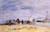 Deauville, The Jetty By Eugene Louis Boudin