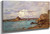 Douarnenez The Bay By Eugene Louis Boudin