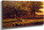 Evening By George Inness By George Inness